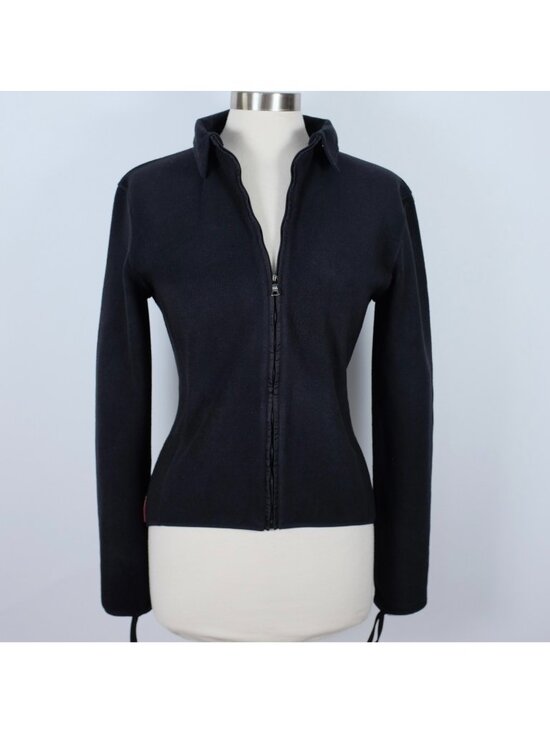Prada Jackets & Blazers - Y2K Prada Sport sz XL jacket fleece black zip front